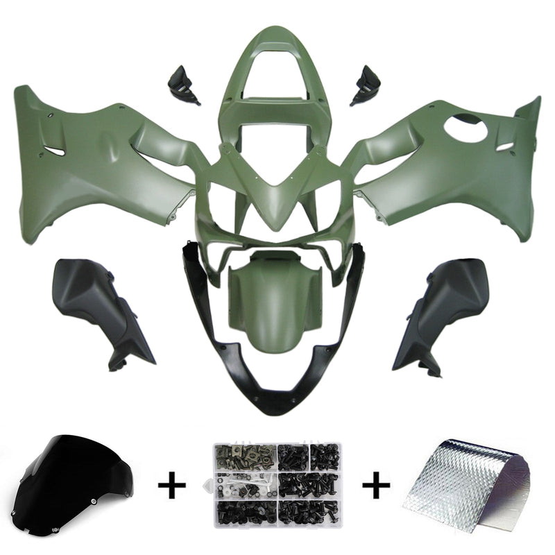 Amotopart Honda CBR600 F4i 2001-2003 Juego de carenado Cuerpo Plástico ABS