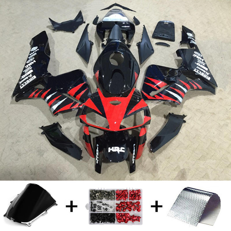 Amotopart Honda CBR600RR 2005-2006 F5 Juego de carenado Cuerpo Plástico ABS