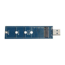 Adaptér M.2 na USB B klíč M.2 Adaptér SSD protokolu SATA pro 2230 2242 2260 2280