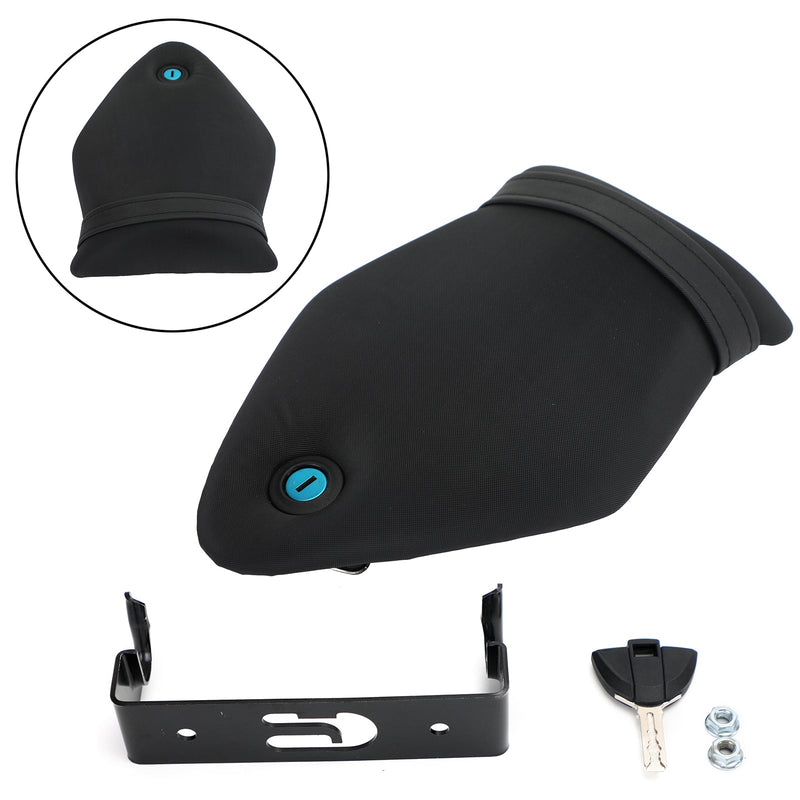 Cojín negro para asiento del pasajero trasero para BMW S1000RR 09-18 10 11 12 13 14 15