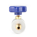 R134A kan tape ventil kølemiddel dispenser til 1/4" og 1/2" AC Freon ladeslange