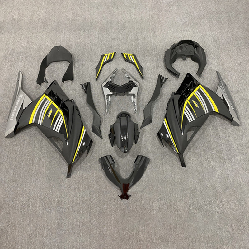 Amotopart kåpa Set för Kawasaki EX300/Ninja 300 2013-2017 Body Plastic ABS