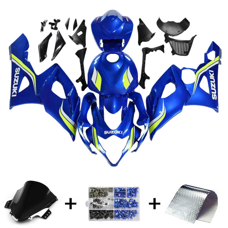 Amotopart Suzuki GSXR1000 2005-2006 K5 kåpesett Body Plastic ABS