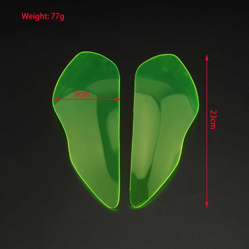 Frontlysglassbeskyttelsesdeksel passer til Kawasaki Zx-636R Zx-6R 09-18 Smoke Generic