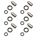 8N8796 6 uds grupo de servicio de boquilla de inyectores compatible con Caterpillar 3304 3306 D330C D333C 7S-9891 7S-8722 8N-4694