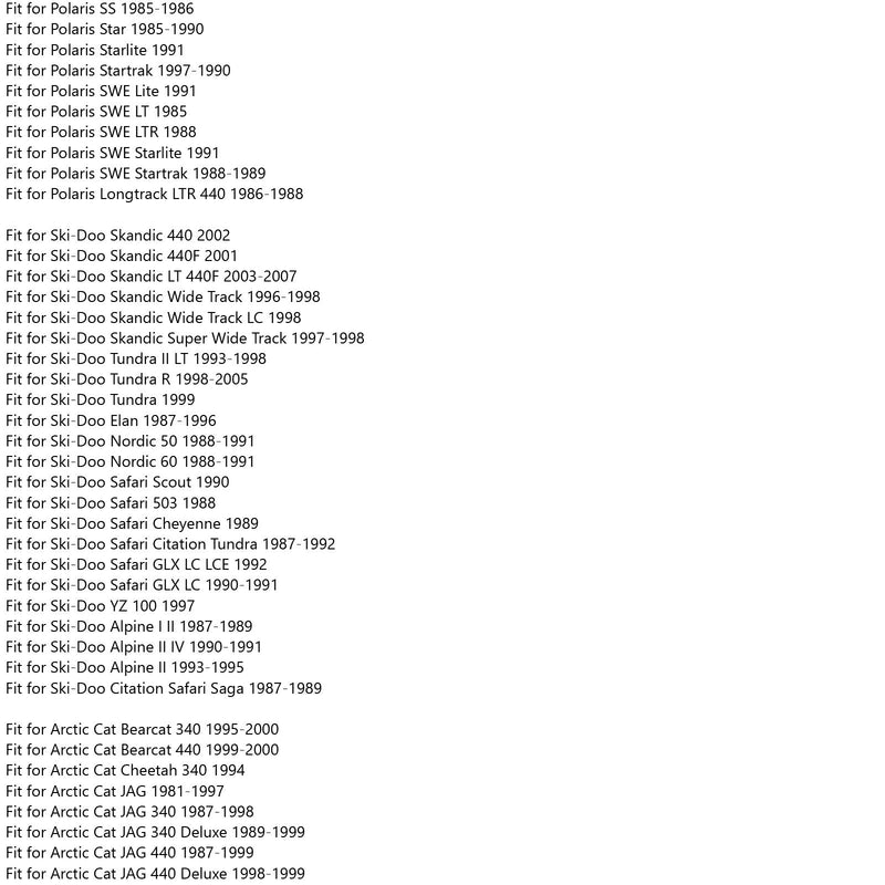 Bomba de combustível adequada para Polaris SWE NOR FIN Startrak Longtrak Sprint 3083436 3083238 Genérico