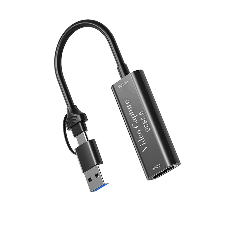 Karta przechwytywania wideo 4K HD typu C USB3.0 dwa w jednym Transmisja na żywo z gry 1080P60 Hz