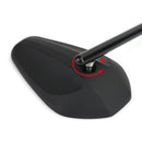 Novo espelho retrovisor preto esquerdo e direito para motocicleta cruiser chopper M10 10mm genérico