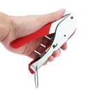 Kompressionsstripperværktøj Koaksial F-type crimper + 10 STK RG6 crimpkonnektorer