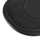 Black Flame Stitch PU Leather Baksete Fender Bibs Passer Dyna Super Glide Generic