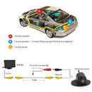 Cámara de estacionamiento con visión trasera de respaldo de 360° HD CCD CMOS Vista lateral Noche Coche Trasero Frente Frente