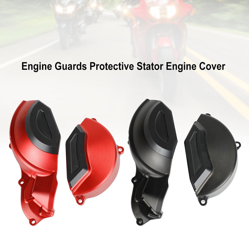 Aprilia Rs 660 2010-2022 2021 vermelho tampa do motor estator carenagem proteção plástico genérico