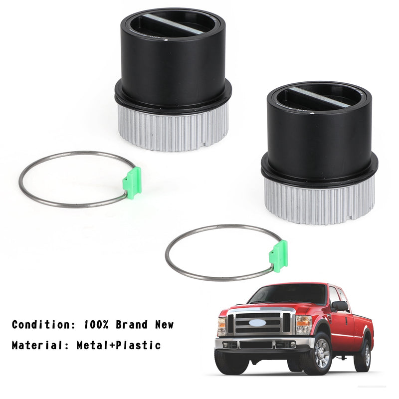 2x Ford F-250 Super Duty 1999-2004 Cubo de travamento frontal 1C3Z-3B396-CB Fedex Express