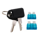 Tændingslåsmodul med 2 nøgler AM136681 til John Deere 325 335 345 355