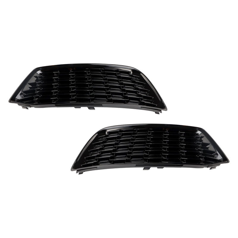 Audi Q5 2018-2022 Mesh 2PCS främre stötfångarhölje Grill Grill Bezel Insats