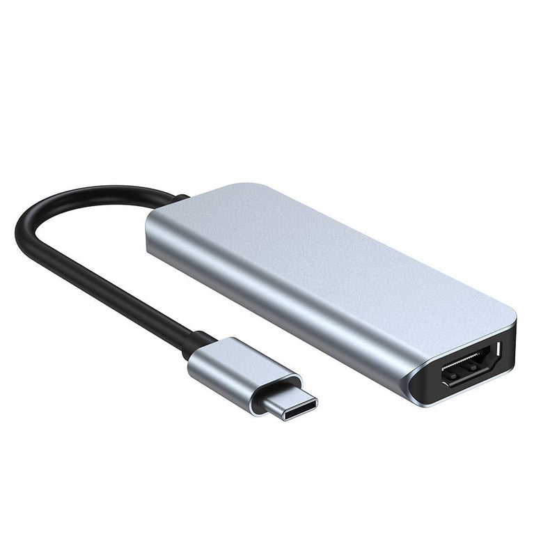 4-i-1 till HD USB C USB3.0 PD Type-C HUB Adapter Dock för Mac Windows PC