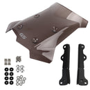 Para-brisa de motocicleta adequado para BMW F750GS F850GS ADV 2018-2020 Genérico