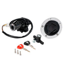 Kawasaki EX650 Ninja 650 2012-2016 Kit de trava de assento com tampa de combustível do interruptor de ignição