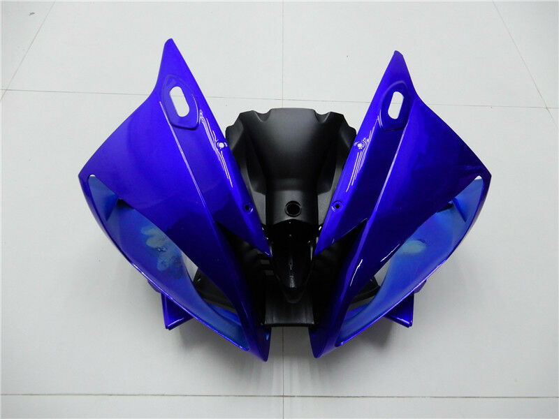 Verkleidungs-Einspritz-Kunststoff-Bodykit, passend für Yamaha YZF-R6 2006 2007, Blau, Schwarz, generisch