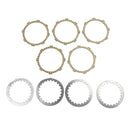 Kopplingssats stål & friktionsskivor lämplig för Yamaha XT125 RT100 RS100 TZR80 YBR125