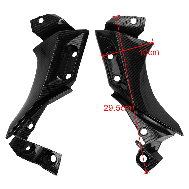 Carenagem da tampa central da armação lateral para Yamaha YZF R1 2004-2006 carbono genérico