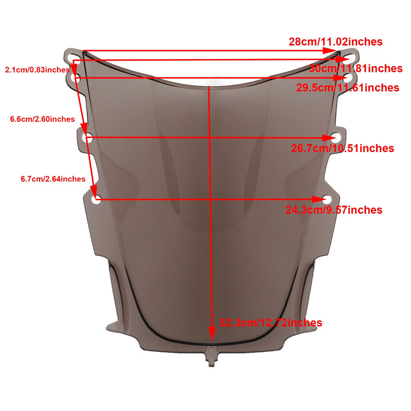 2020-2022 Yamaha YZF R1 ABS Motorsykkel frontrute