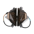 Lâmpada de luz indicadora frontal de led para motocicleta para kawasaki ninja 250 300 2013-2016 genérico