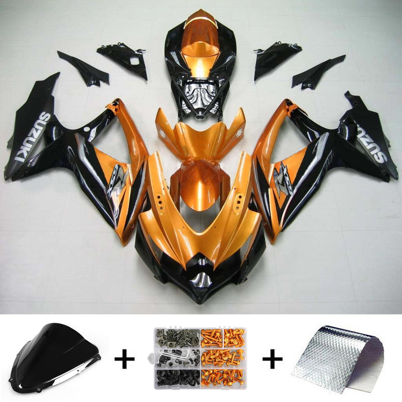 Suzuki GSXR 600/750 2008-2010 Zestaw owiewek nadwozie plastik ABS K8