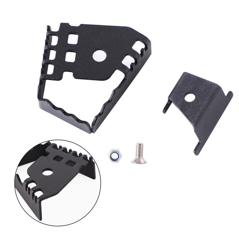 Forstørr bremsepedalforlengelse for Bmw R1200Gs F800Gs Adv F700 F650Gs sølv generisk