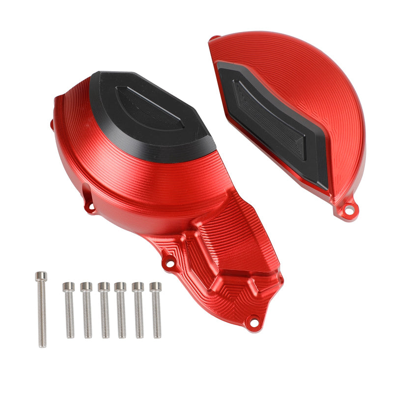 Aprilia Rs 660 2010-2022 2021 vermelho tampa do motor estator carenagem proteção plástico genérico