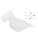 Capa protetora da lente do farol dianteiro se encaixa Kawasaki Ninja Z1000 03-06 Azul Genérico