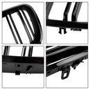BMW X5 M (E70) 2009–2013 Frontstoßstange Nierengitter Grill – Glänzend Schwarz