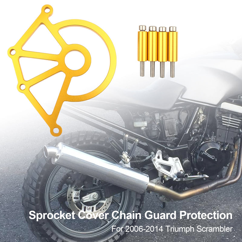 Protección del protector de la cadena de la cubierta del piñón para Hinkley Bonneville Thruxton Generic