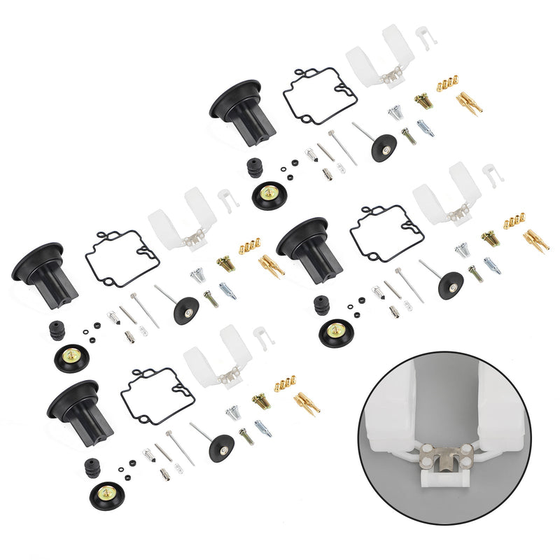 KT CVK24 Scooter Racing 4X Carburetor Carb Reparasjonssett Akselerasjonspumpe