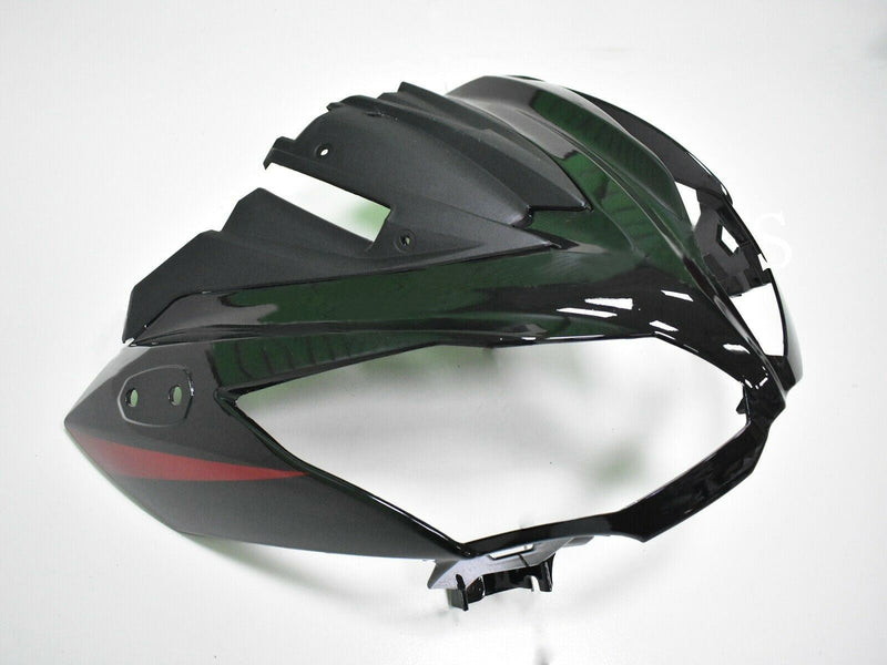 Spritzguss-Verkleidungsset aus Kunststoff, passend für Kawasaki Ninja 650 EX650 2012–2016, Rot, Schwarz, generisch