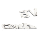 3D Chrome Metal 4WD takalokasuoja Embge Badge Tarra 4WD SUV V6 Generic