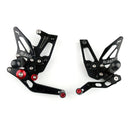 Sistema de apoio para os pés ajustável CNC para Triumph Speed ​​​​Triple 1050 2011-2015 Generic