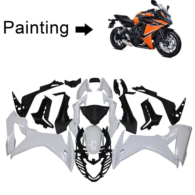 Amotopart Juego de carenado para Honda CBR650F 2017-2019 Cuerpo Plástico ABS