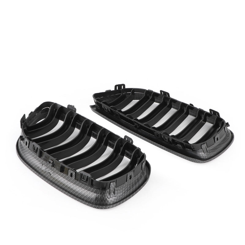 Njurgrill fram kolfiber lämplig för BMW E90/E91 LCI 3-serien 2008-2012 Generic