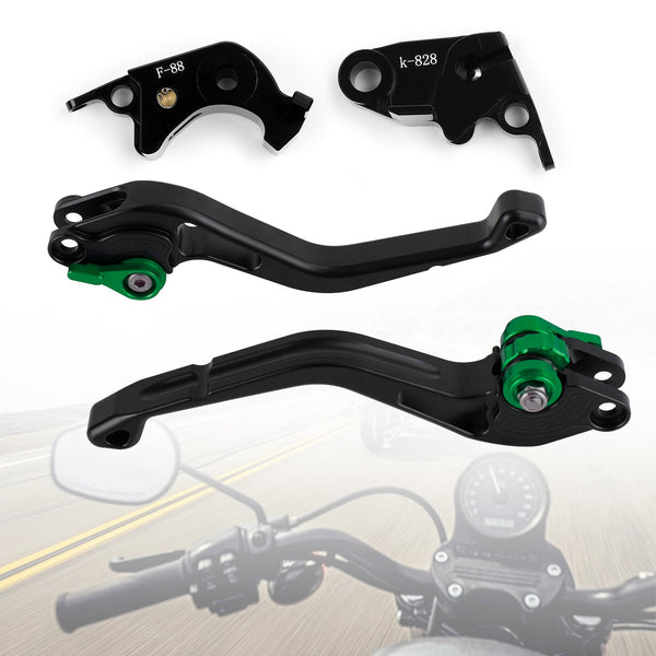 Kawasaki Z750R Z1000 ZX10R ZX6R/636 NUEVO Palanca de freno de embrague corta