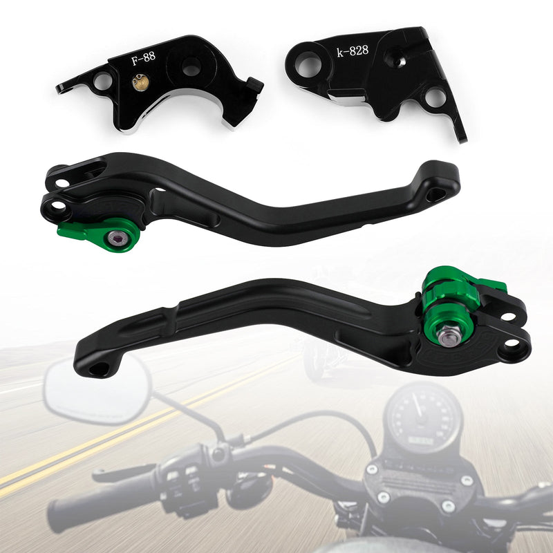 Kawasaki Z750R Z1000 ZX10R ZX6R/636 NOVO Alavanca de freio de embreagem curta