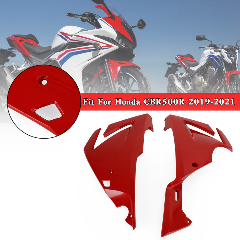 Siderammedeksel kåpehette for Honda CBR500R 2019-2021 Generisk Fedex Express