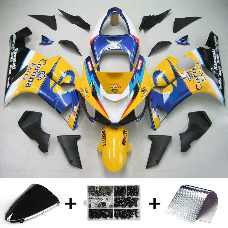 Kåpesett for Kawasaki ZX6R 636 2005-2006 Generisk