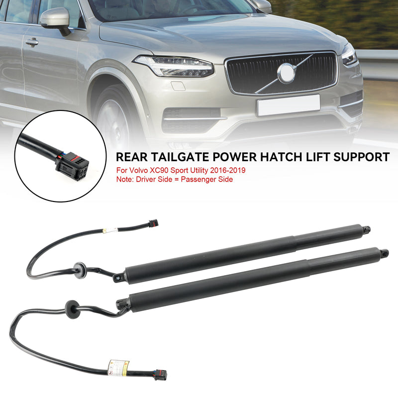 Soporte de elevación eléctrica para portón trasero, 2 uds., compatible con Volvo XC90 Sport Utility 2016-2019