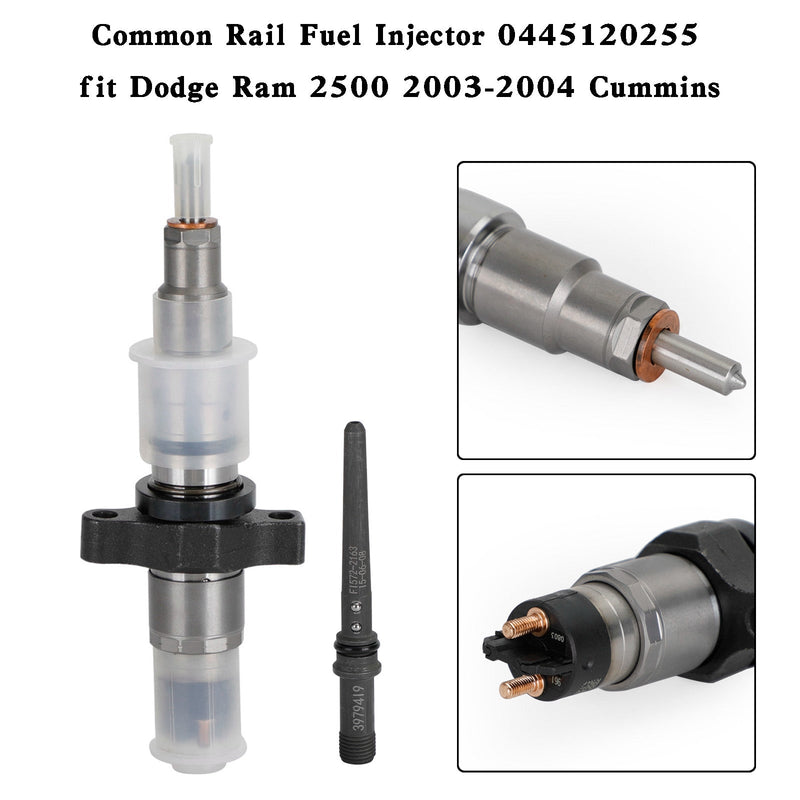 Dodge Ram 2500 2003-2004 Cummins 1PCS/6PCS Common Rail Injector Bico 0445120255 Genérico