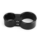 ABRAZADERA DE 1.875" EN SOPORTE DE EXTINTOR DE FUEGO DE ALUMINIO BILLET NEGRO PARA CAN AM MAVERICK X3 Genérico