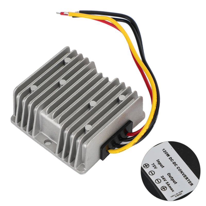 60V bis 24V 5A Step Down DC/DC-Stromrichterregler Wasserdicht