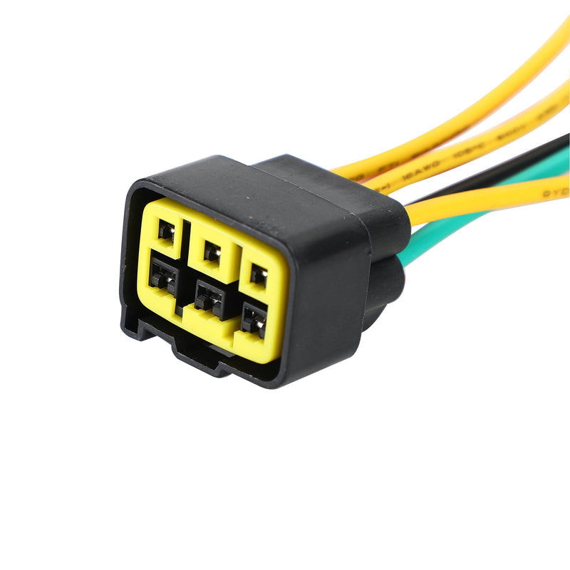 Plugue do conector do retificador do regulador para Suzuki GSR400 LTF400 CAN-AM ATV DS450