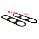 Diffuser Bakvägg Race Stötfångare USA Air Aluminium Bil Svart Universal Avledning Generisk