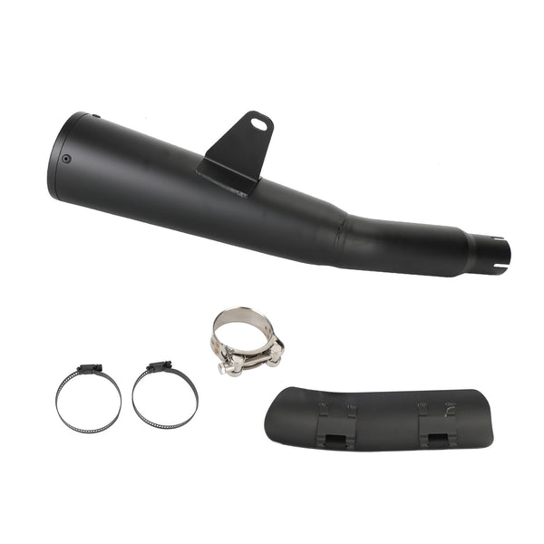 Slip On eksospotte Eksosrør Svart Passer for Honda Rebel Cm 1100 Cmx 1100 21-23 Generisk